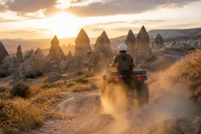 Kapadokya’da ATV ile Tozun İçinden Geçmek