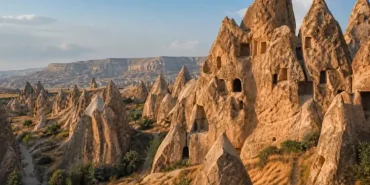 Nevşehir peri bacaları manzarası