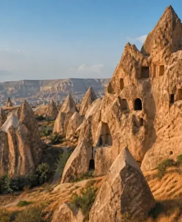 Nevşehir peri bacaları manzarası