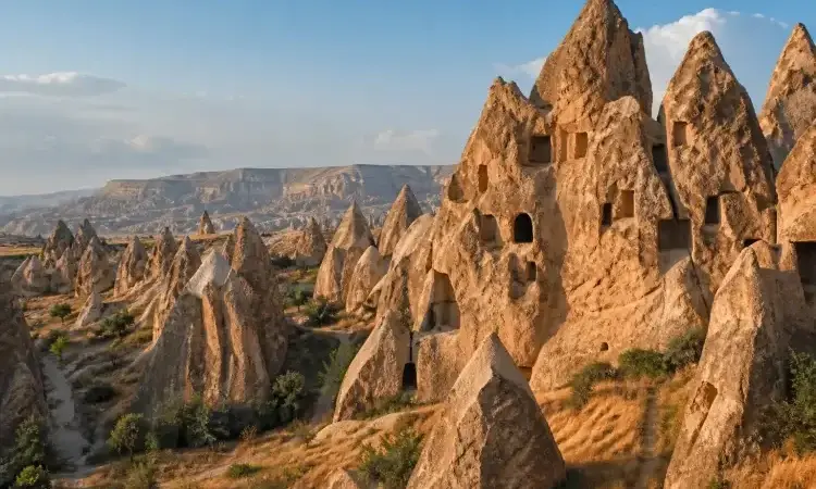 Nevşehir peri bacaları manzarası